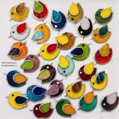 Stained Glass Brooch